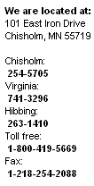 Address and Phone Numbers